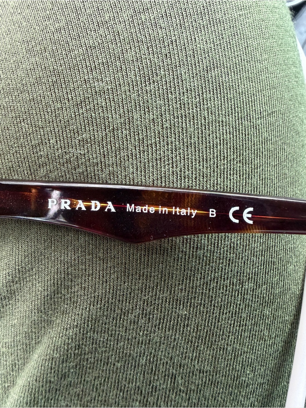 Prada Tortoiseshell Sunglasses with Brown Gradient Lenses - Picture 6 of 8